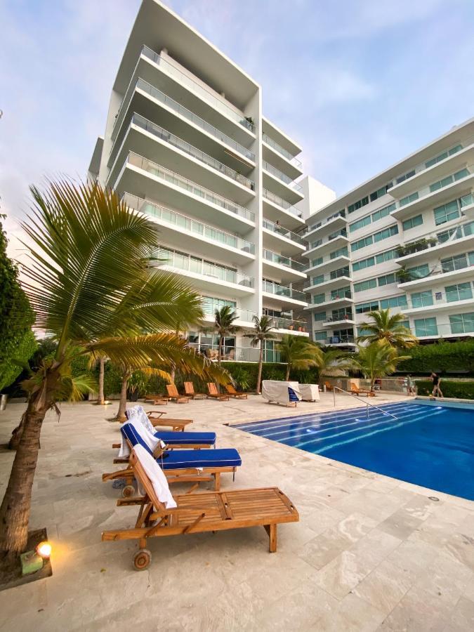 Vista Al Mar En Cartagena , Apartamento En Morros Картахена Экстерьер фото