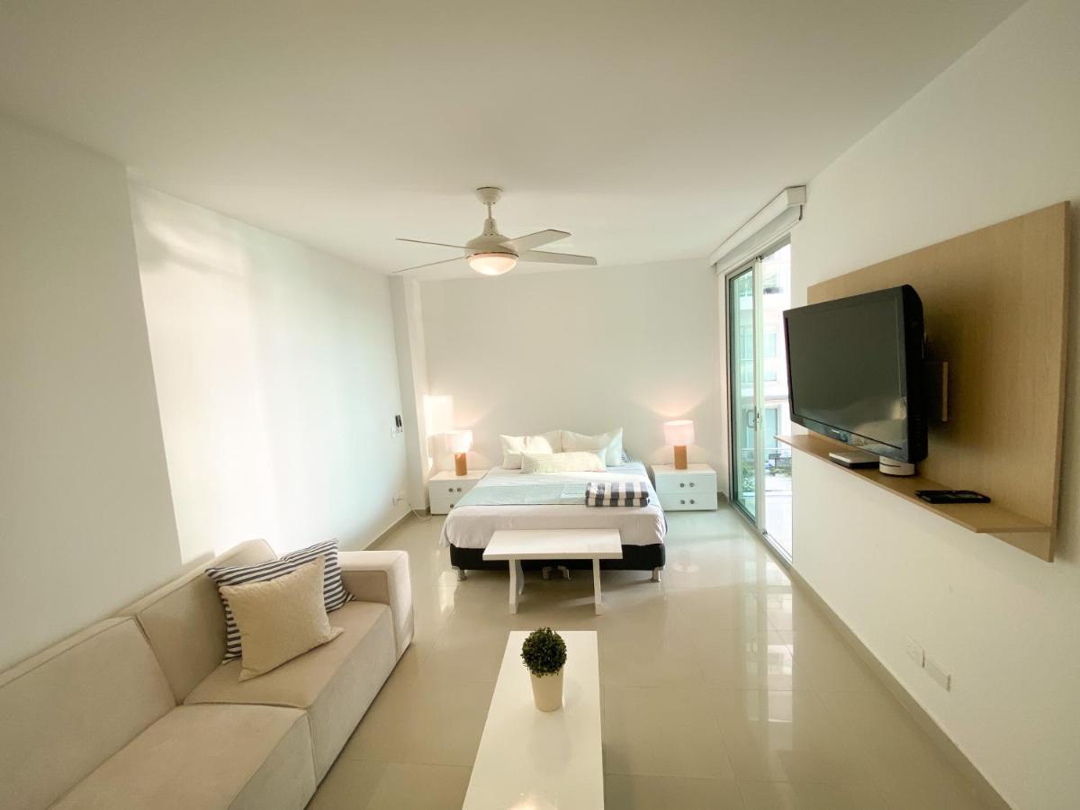 Vista Al Mar En Cartagena , Apartamento En Morros Картахена Экстерьер фото