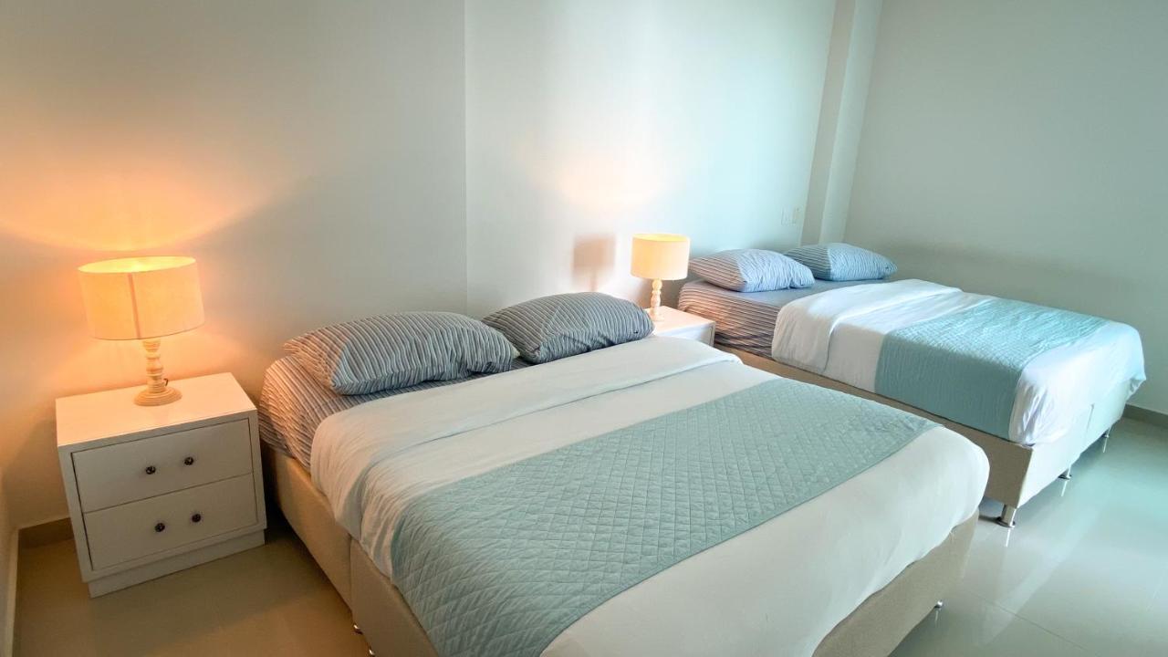 Vista Al Mar En Cartagena , Apartamento En Morros Картахена Экстерьер фото